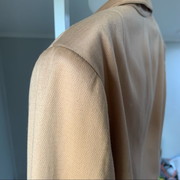 Etcetera Tan 3 Button Down Collared Blazer | 8 - Picture 7 of 8